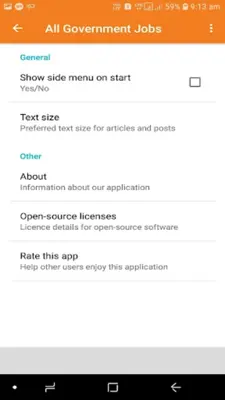 All Government Jobs android App screenshot 0